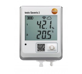 Testo Saveris 2-H2 - WiFi záznamník s displejom a pripojiteľnou sondou teploty a vlhkosti