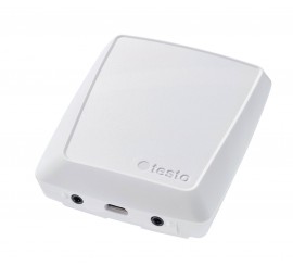 Testo 160 E - Wifi záznamník dát s 2 konektormi pre sondy (teplota, vlhkosť, lux, alebo lux a UV žiarenie)