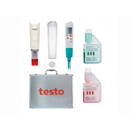 Testo 206-pH2 - pH meter - Sada