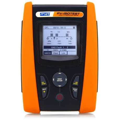 HT Instruments PV-ISOTEST - Multifunkčný prístroj na testovanie elektrickej bezpečnosti