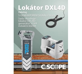 Zvýhodnený set lokátora C.Scope DXL 4D a generátora SGV 4