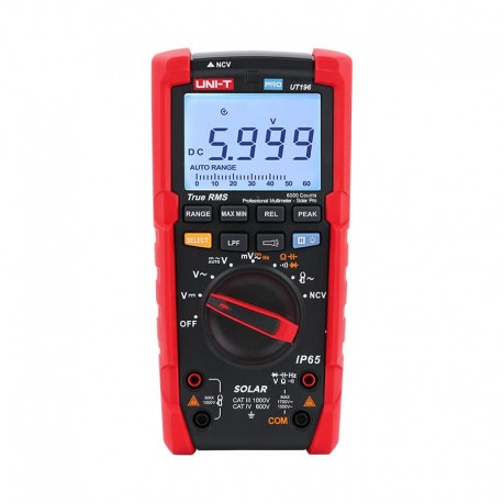 Multimeter UNI-T  UT196 - Solar PRO