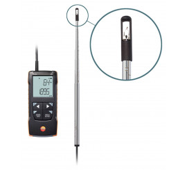 Testo 425 - Digitálny anemometer so sondou so žhaveným drôtikom a s pripojením k aplikácii