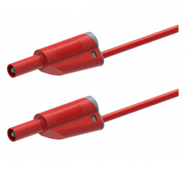 P 2104 - spojovac&iacute; vodič červen&yacute; 2 m