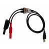 P 8090 – Adaptér na testovanie zdrojov SELV/PELV s USB konektorom typu A a C