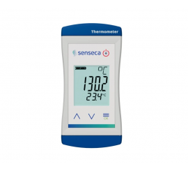 Senseca ECO 130.2  - Rýchly dvojkanálový teplomer pre termočlánkové snímače typu K