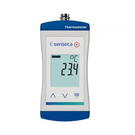 Senseca ECO 120 - Presný vodotesný univerzálny teplomer s alarmom