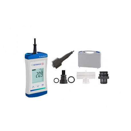 Senseca ECO 410T-MAX-DIVE - súprava kompaktného analyzátora O₂ / oxymetra s funkciou MOD