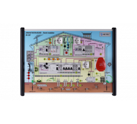 MA 2067 - demonstrační panel, elektrické inštalácie