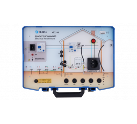 MI 2166 - demo panel, elektrické inštalácie