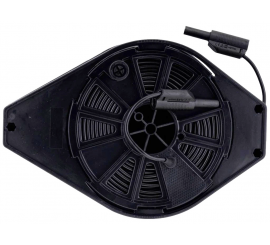 A 1509 - čierny testovací kábel na bubne 50 m