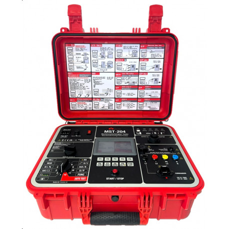 MST-204 - Tester elektrických častí strojových zariadení