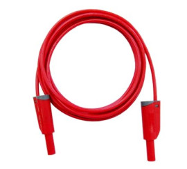 P 2104 - spojovací vodič červený 2 m