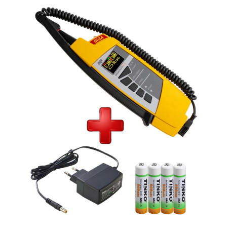 GIGATESTpro - merač izolačných odporov + akumulátory + nabíjačka