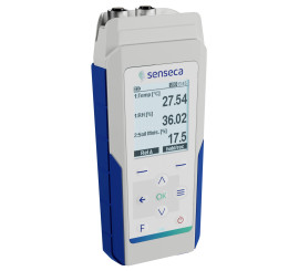 Senseca PRO D05.2 - ručn&yacute; multifunkčn&yacute; merač / d&aacute;tov&yacute; z&aacute;znamn&iacute;k pre digit&aacute;lne meracie sondy, 2 vstupy