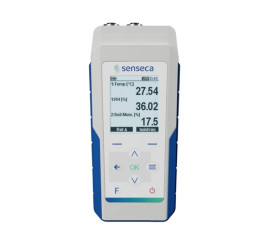 Senseca PRO D05.2 - ručný multifunkčný merač / dátový záznamník pre digitálne meracie sondy, 2 vstupy