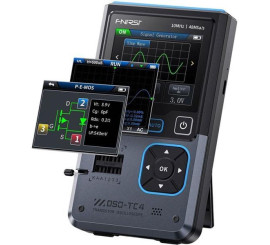 Osciloskop, generátor funkcií a tester komponentov FNIRSI DSO-TC4