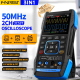 Osciloskop, funkčný generátor a multimeter FNIRSI 2C53T, 50MHz