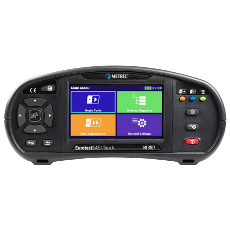 MI 3107 EurotestEASI Touch - multifunkčný revízny prístroj