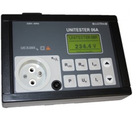 UNITESTER 06A - tester elek. spotrebičov a elek. náradia