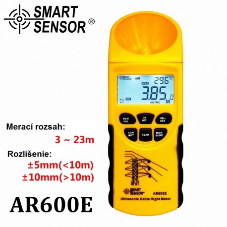 AR600E - ultrazvukový merač výšky káblov