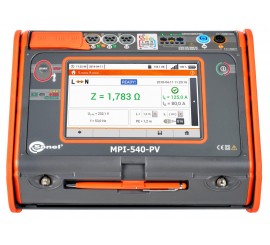 MPI-540-PV – multifunkčný revízny prístroj + 3F analyzátor siete + tester fotovoltických systémov, 3v1